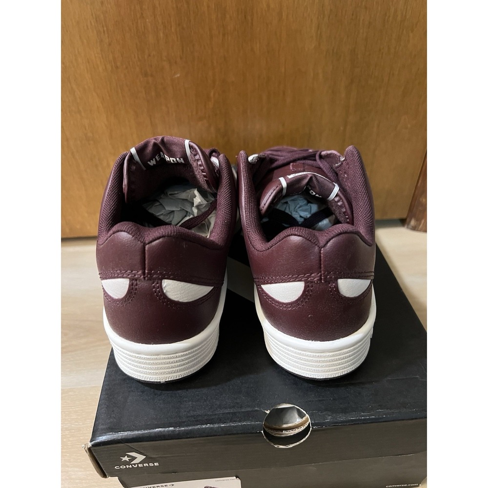 Converse Weapon Ox Sneaker Bloodstone/White Size Mens 8.5, Womens 10 New In Box - Picture 5 of 9